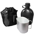 Black GI Plastic Canteen Kit with Cup and Cover