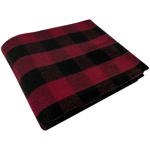 Rothco Buffalo Plaid Wool Blanket - 62 x 80 Inch