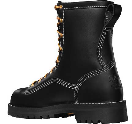 Danner Super Rain Forest 8-inch Black Waterproof Work Boot