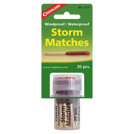 Coghlans Storm Matches: Windproof and Waterproof Matches - NATO approved