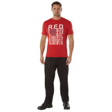R.E.D. Remember Everyone Deployed Athletic Fit Military T-Shirt