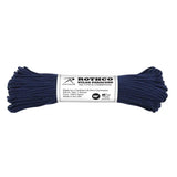 USA Made Enhanced Nylon Midnight Blue Paracord - 100 Foot