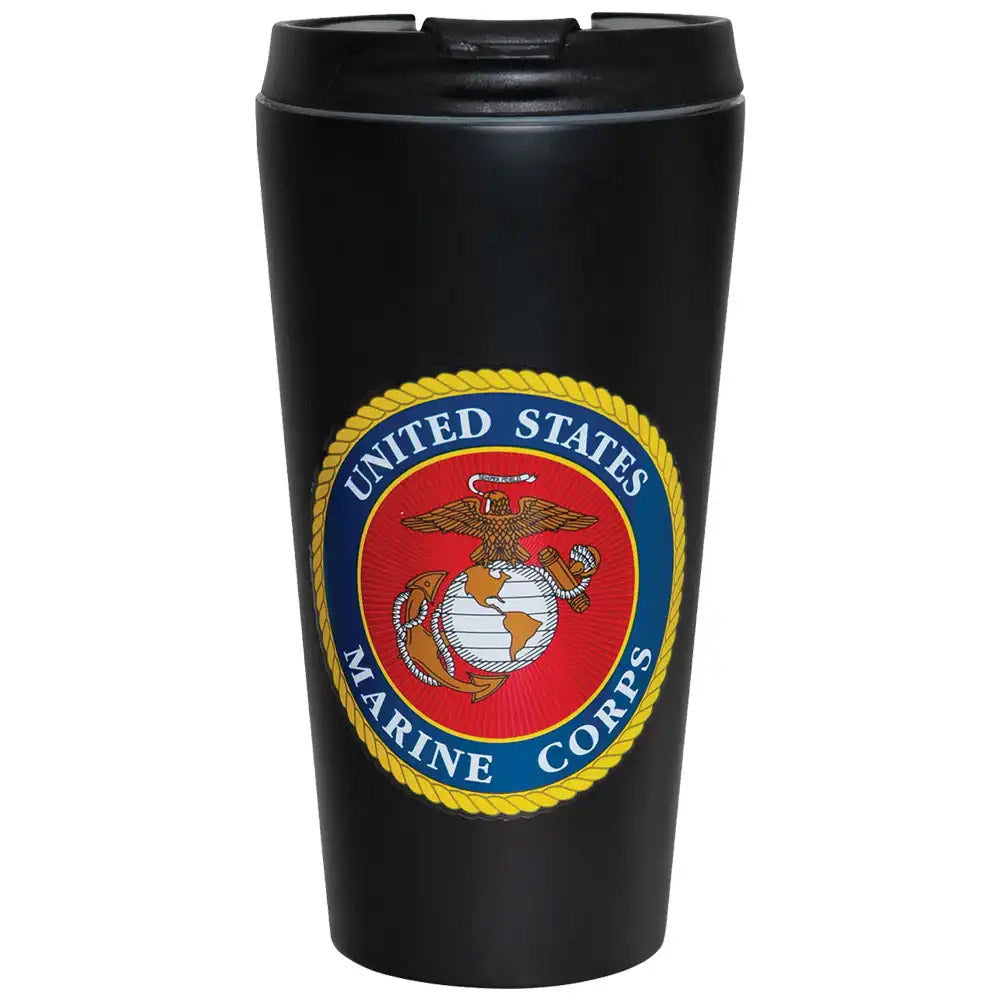 USMC Emblem Travel Mug