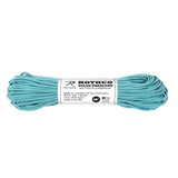 USA Made Enhanced Nylon Turquoise Paracord - 100 Foot