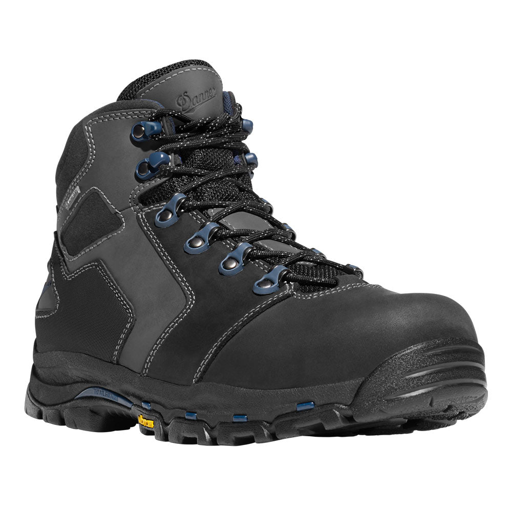 Danner Vicious Black-Gray Waterproof Work Boot