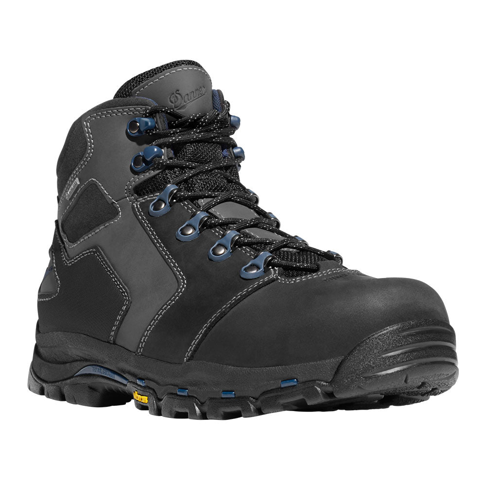 Danner Vicious Black-Gray Composite Toe Waterproof Work Boot