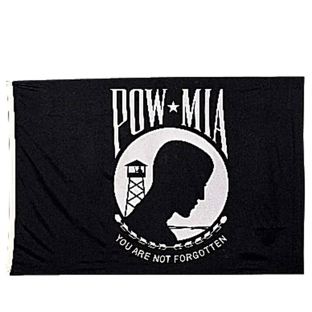 2 x 3 Foot POW MIA Military Flag