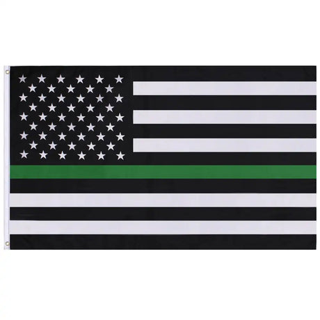 3' x 5' Thin Green Line US Flag