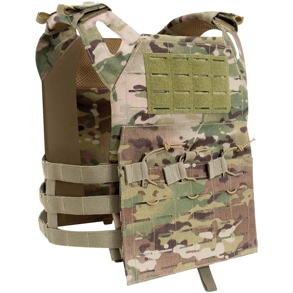 Multicam Laser Cut MOLLE Lightweight Plate Carrier Vest