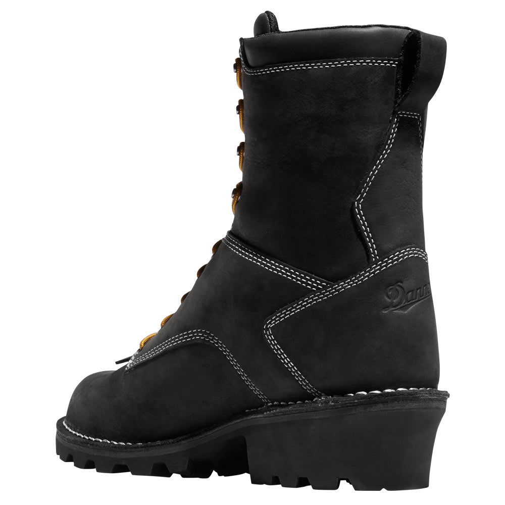 Danner Logger Black Waterproof Work Boot