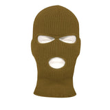 Basic Issue Fine Knit Acrylic 3-Hole Facemask