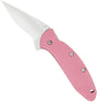 Kershaw Pink Chive Plain Edge Knife by Ken Onion - 1600pink