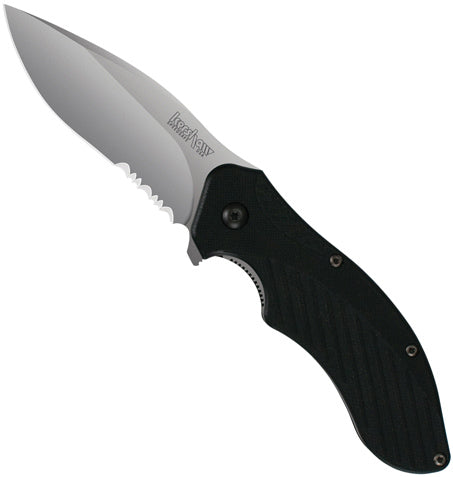 Kershaw Clash Partially Serrated Knife - 1605st