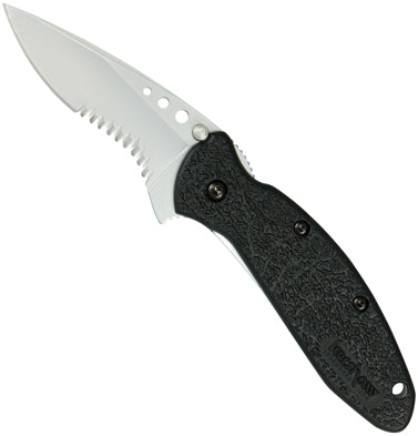 Kershaw Scallion Partially Serrated Knife by Ken Onion - 1620st