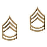 No-Shine Rank Sergeant First Class E-7 Army Insignia