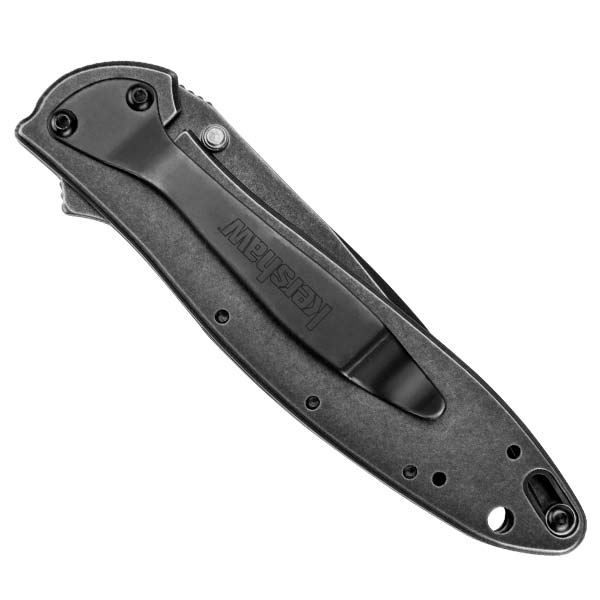 Kershaw Leek Blackwash Pocket Knife