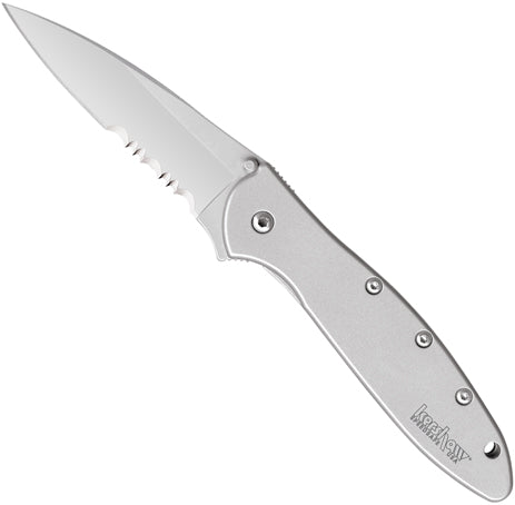 Kershaw Leek Serrated Edge Knife 1660st | Assisted Opening Kershaw