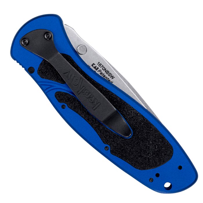 Kershaw 3.4-inch Blur Navy Blue Folding Knife 1670NBSW