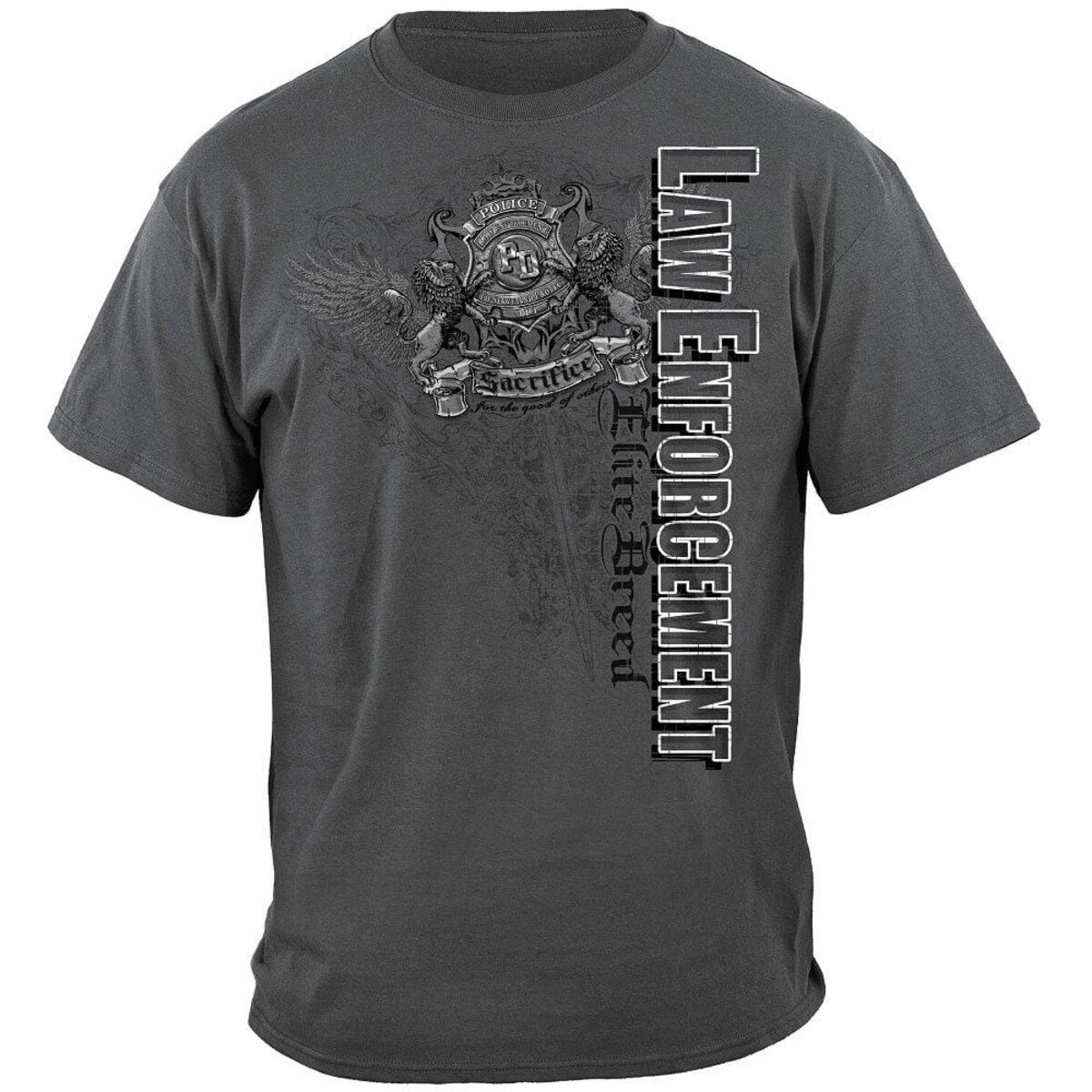 Elite Breed 'For the Good of Others' LE T-Shirt - Charcoal