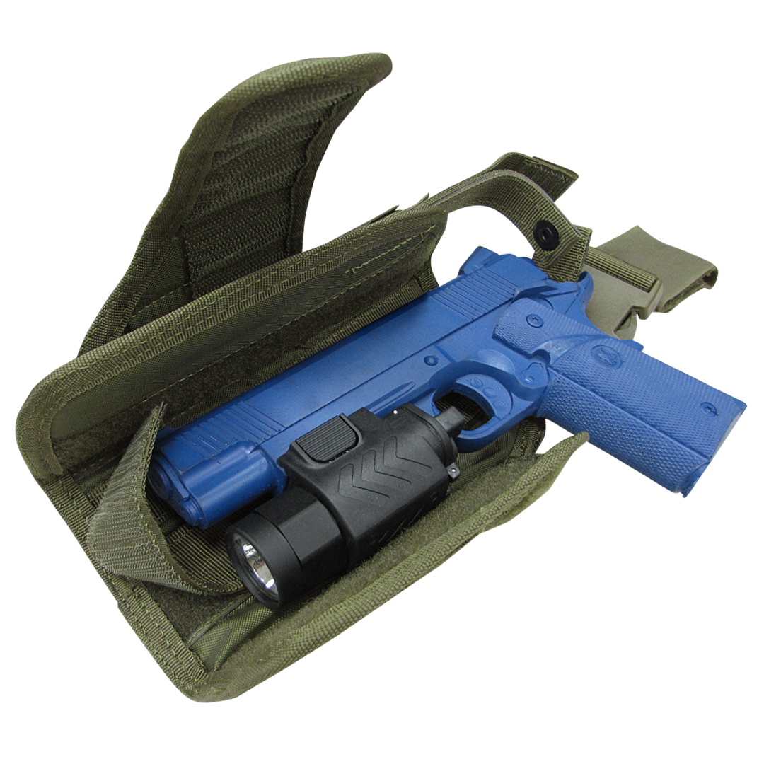 Tornado Tactical Leg Holster - Left Hand - Olive Drab