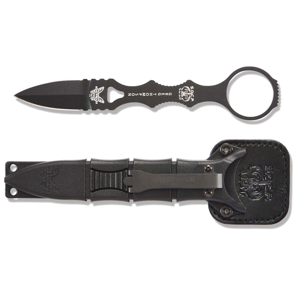 Benchmade Mini SOCP 2.22 inch Black Double Edge Dagger 173BK