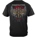 Elite Breed Pride, Duty, Honor Firefighter T-Shirt - Black