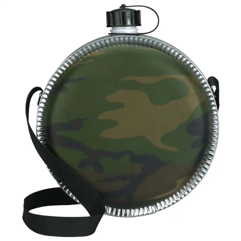 Basic Issue Woodland Camo Large Canteen