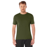 Olive Drab Athletic Fit Crew Neck Military T-Shirt
