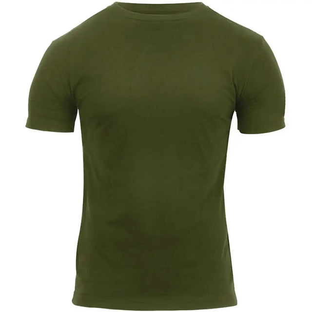 Olive Drab Athletic Fit Crew Neck Military T-Shirt