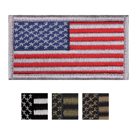 American Flag Hook and Loop Patch