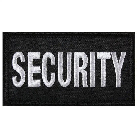 Security Officer Patch with Hook Back