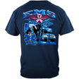 Elite Breed Fight Breast Cancer EMS T-Shirt - Navy