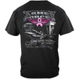 Elite Breed Armed Forces Fight Breast Cancer T-Shirt - Black
