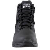 Original S.W.A.T. Alpha Fury 2.0 6-inch Polishable Toe Side-Zip Waterproof Men's Black Tactical Boot