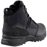 Original S.W.A.T. Alpha Fury 2.0 6-inch Polishable Toe Side-Zip Waterproof Men's Black Tactical Boot