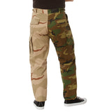 Green/Tri-Color Desert Camo Two-Tone BDU Pants
