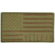 Coyote Veteran US Flag Hook and Loop Morale Patch