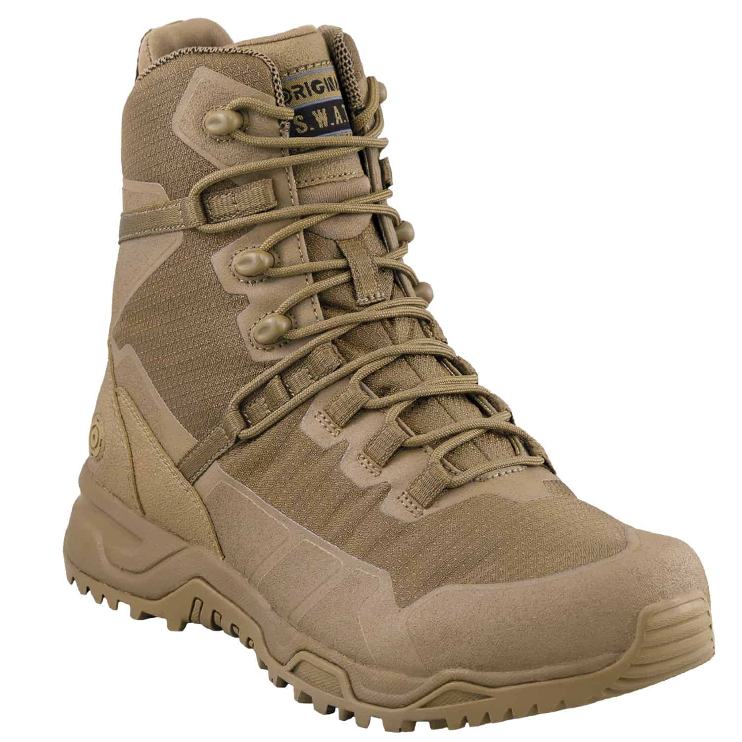 Original SWAT Alpha Fury 8-inch Zip Coyote Tactical Boot