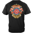Badge of Honor 9-11 Firefighters T-Shirt - Black