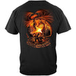 Fear No Evil Dragon Firefighters T-Shirt - Black
