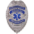 Deluxe Silver EMT Badge