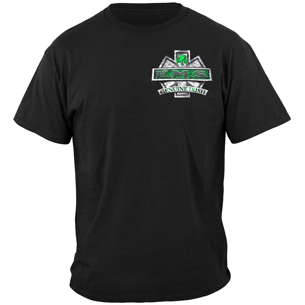 Genuine Irish EMS T-Shirt - Black