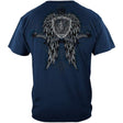 Tradition Honor Service Sacrifice Police T-Shirt - Navy