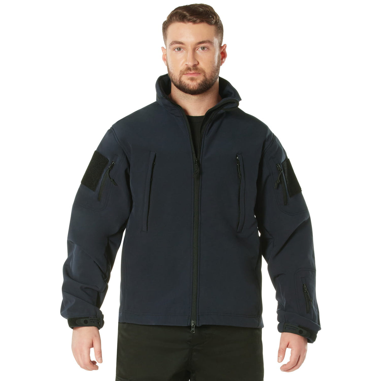 Navy Blue Concealed Carry Spec Ops Softshell Jacket
