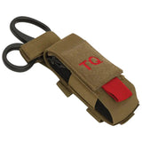 Tactical MOLLE Tourniquet and Trauma Shears Pouch