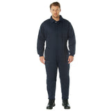 Navy Blue Insulated Winter Work Coveralls