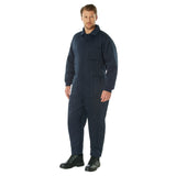 Navy Blue Insulated Winter Work Coveralls