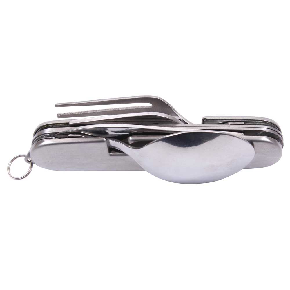 Folding Pocket Eating Utensil Set with Pouch