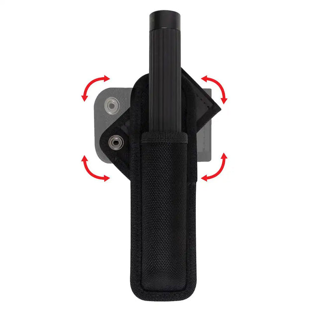 Duty Belt-Mounted Rotating Swivel Baton Holder