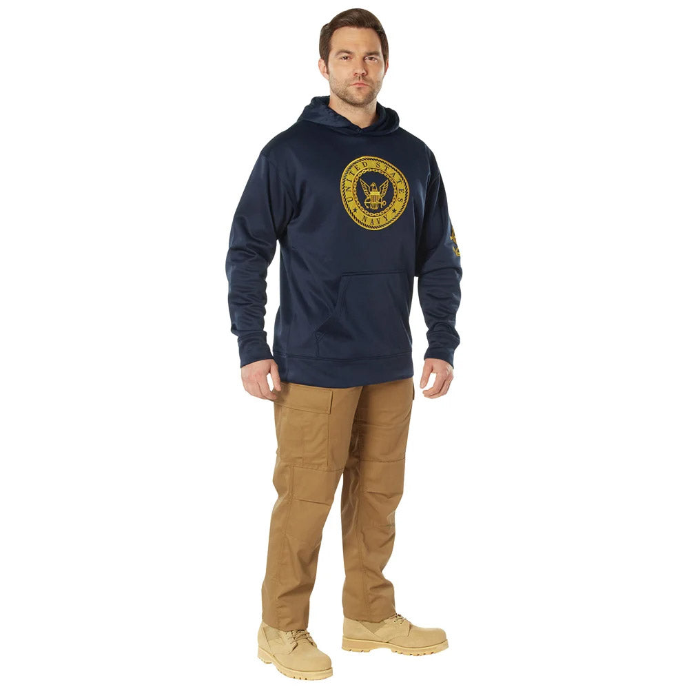 U.S. Navy Emblem Pullover Hooded Sweatshirt